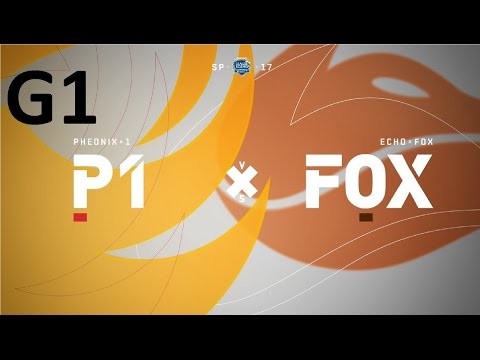 P1 vs FOX Game 1 Highlights - 2017 NALCS SPRING SPLIT - WEEK 7 DAY 2