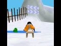 Pingu Crazy Sledding 64 N64 Gameplay