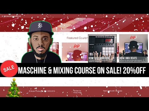 MASCHINE & MIXING COURSES ON SALE! Save 20% Now! (Maschine Tutorials)