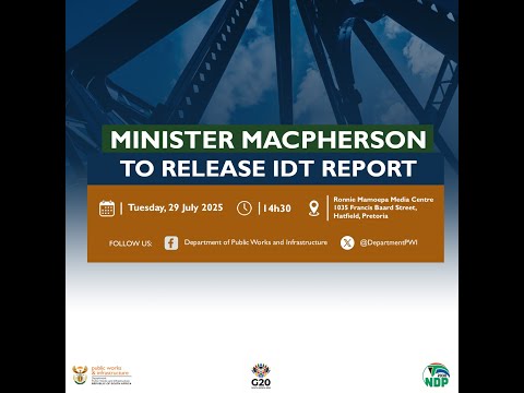 Macpherson outlines report recommendations on R800m oxygen plant tender | SAnews
