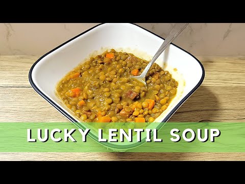 Nicaraguan Style Lentil Soup for Good Luck | Sopa de Lentejas