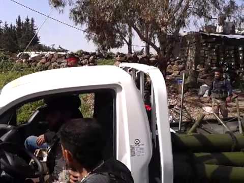 جولة داخل سرية الهاون في عابدين في ريف درعا بعد السيطرة عليها من قبل كتيبة عاصفة الجنوب