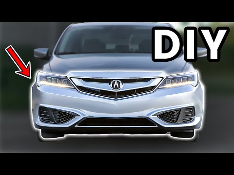 DIY 2016 - 2017 - 2018 Acura ILX Front Bumper Removal | How To Remove Front Bumper On Acura ILX