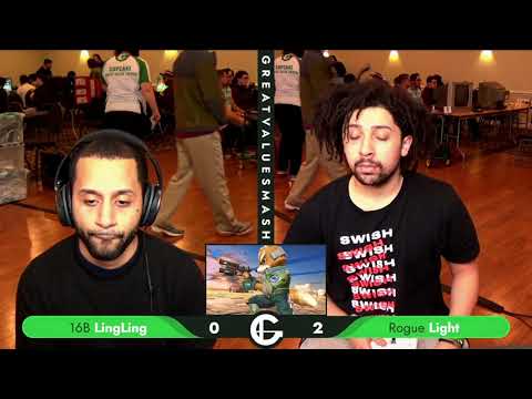 Super Smash Bros. Ultimate: 16B | LingLing (Peach/Daisy) V Rogue | Light (Fox) - Synthesis 52