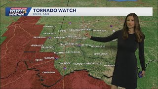 Timeline: Strong to severe storms moving into Greater Cincinnati
