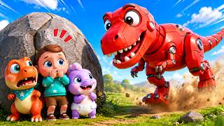 Download lagu Five Little Dinosaurs | Is the Mother Dinosaur Missing? | Kids Songs | Bima Sings in Indonesian mp3