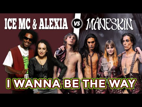 Måneskin "I wanna be your slave" Vs Ice MC & Alexia "Think about the way" (Bruxxx Mashup #25)