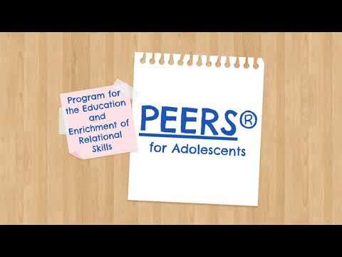 PEERS for Social Skills in Adolescents with ASD