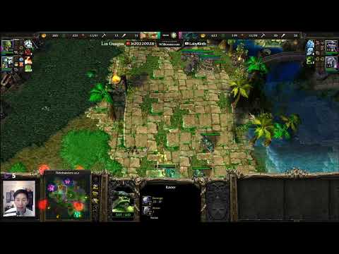 LabyRinth (UD) vs Lin Guagua (Orc) -  WarCraft 3 - WC3495