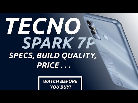 Tecno Spark 7P Overview | Specs : Price : Build quality : Design