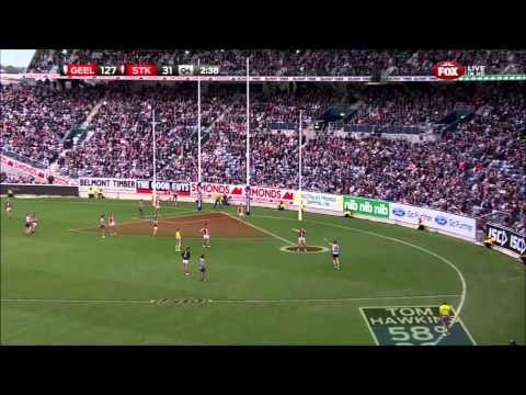 AFL 2014 Round 13 - Geelong vs St Kilda last 5 minutes