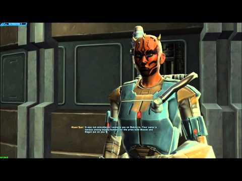 SWTOR SM Second Conversation with Akaavi Spar - There Are No Coincidences