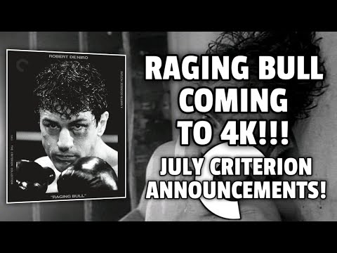 RAGING BULL COMING TO 4K! | JULY 2022 CRITERION ANNOUNCEMENTS!