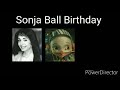 Sonja Ball Birthday