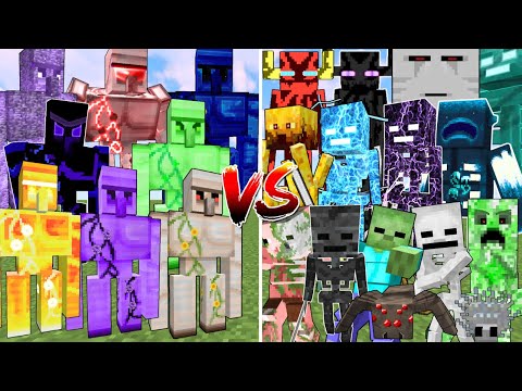 What Minecraft Titan Golem can Defeat the Most Titan Bosses in a Row?