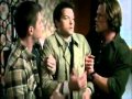 Supernatural - Jensen and Jason sing The Weight ...