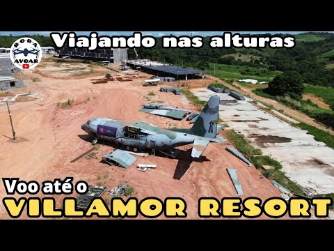 Voo até onde está sendo construído o VILLAMOR TAMBABA RESORT que fica no município de Pitimbu