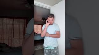 Le tiene miedo a la lagartija 🦎😂😹 #funny #cachorrosdivertidos #comedy #gatogracioso