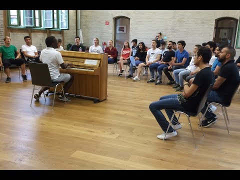 Click to watch a practice of 'Welcome Voices'