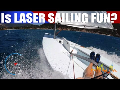 Laser sailing Is it fun Multi cam with commentary Radial sail