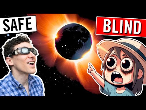 The Solar Eclipse Can BLIND You - How to Watch Solar Eclipse Safely