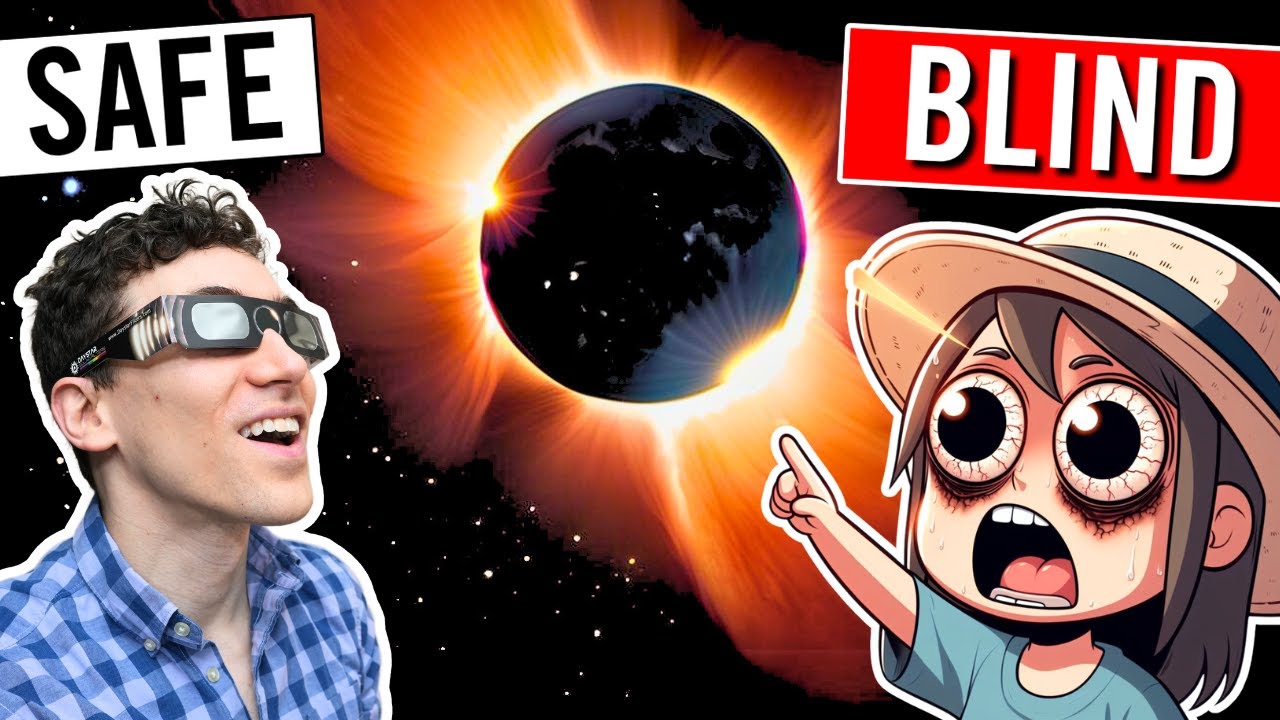 The Solar Eclipse Can BLIND You - How to Watch Solar Eclipse Safely