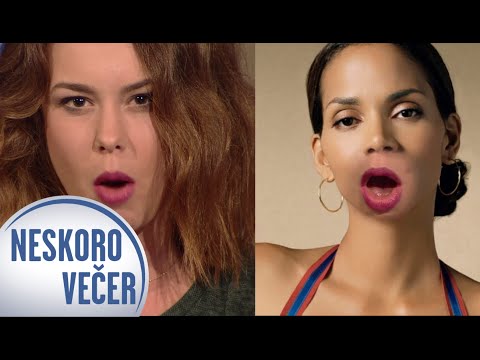 Výmena úst s Dominikou Kavaschovou - Neskoro Večer