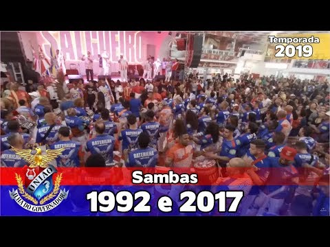 União da Ilha 1992 e 2017 - Bateria no Salgueiro Convida - Apoteose ao vivo - #SC19