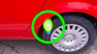 If You See a Bottle on Your Tire, Don't Touch It And Call the Police!