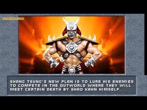 Mortal Kombat 2 Intro All Characters Prologues and Endings