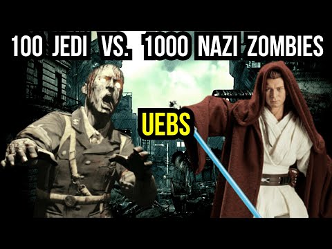 Ultimate Epic Battle Simulator - 100 Jedi VS. 1000 Nazi Zombies