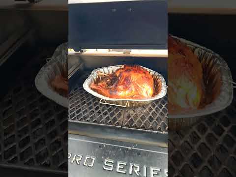 Smoking a Turkey on the PIT BOSS  Pro Series pellet smoker