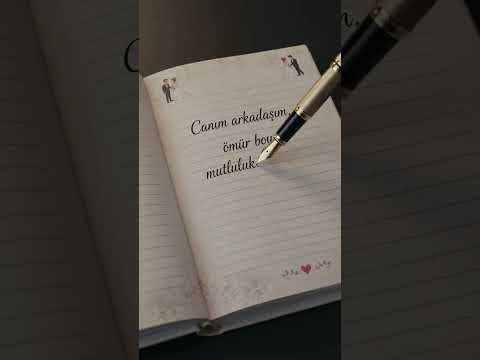 Defter ve Yazım Animasyonu