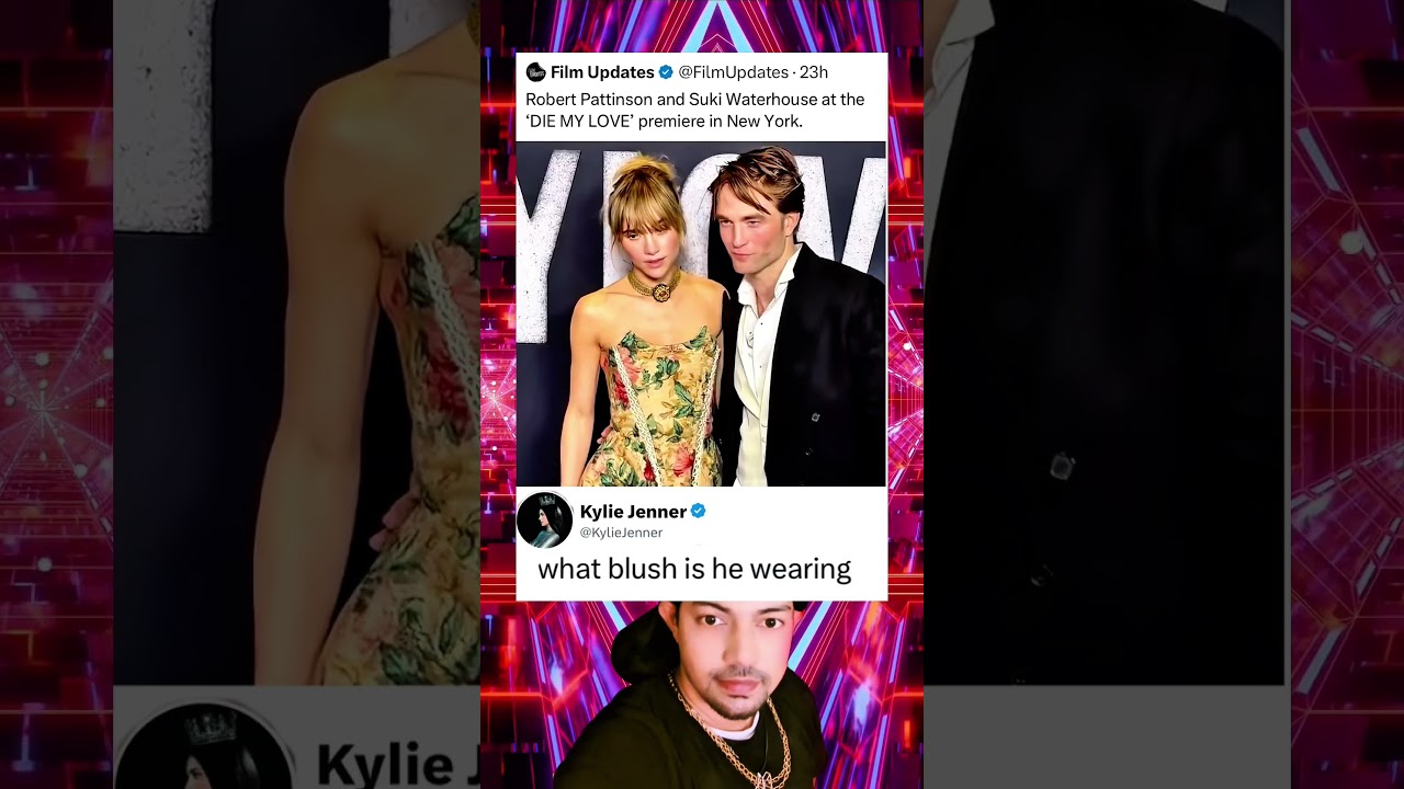 Robert Pattinson and Suki Waterhouse at the 'DIE MY LOVE' premiere in New York.