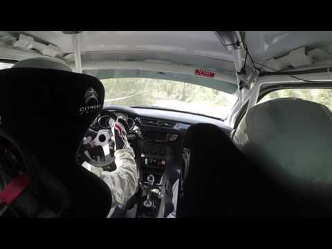 RALLY RONDE LIBURNA 2015  GUAZZINI   LUPI  Citroen DS3 R1b    ps 1 ulignano