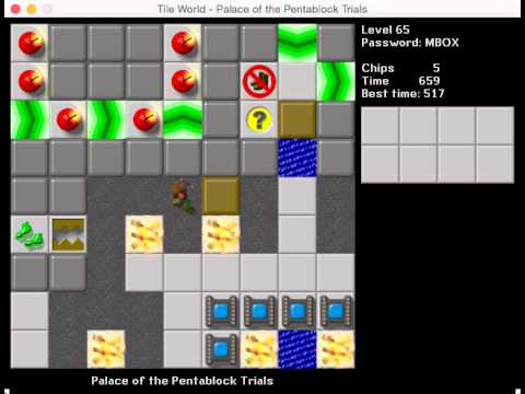 Let's Play Chip's Challenge: The Other 100 Tiles - Part 7 - Tight Fit