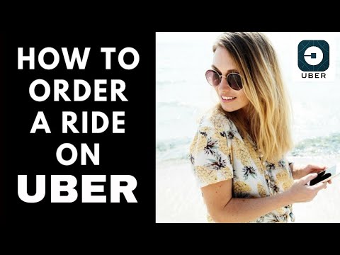 How to Order an Uber-First Time User Instructions