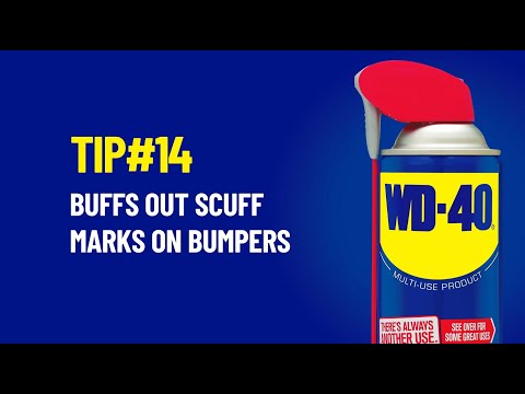 How To Remove Scuff Marks Using WD-40 Multi-Use Product