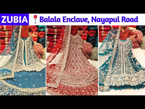 PREMIUM BRIDALS✨ Zardosi Farshi Sharara's Lehenga's #charminarshopping Single Courier