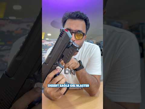 Desert Eagle Style Gel Blaster Toy – Electric Drum Magazine Model