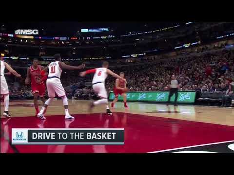 Lauri Markkanen Finishes Through Kristaps Porzingis