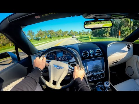 2013 Bentley Continental GTC 'Le Mans' is the Ultimate Boss Bentley - 4K POV Drive (3D Audio)