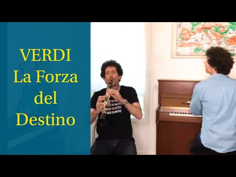 Verdi La Forza del Destino Act III clarinet solo | Nicolas Baldeyrou