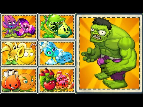 Random 12 Best Pair Plants VS Roman Gargantuar | Who Will Win? - PvZ 2 Team Plant Battlez