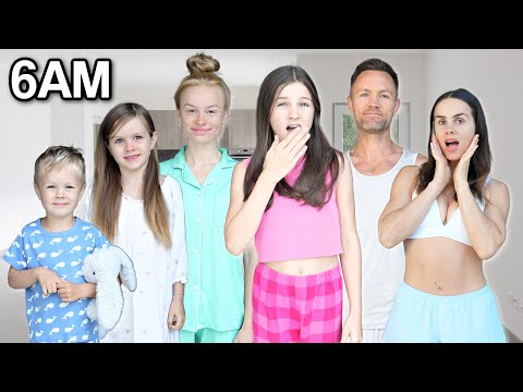 FAMILY MORNING ROUTINE IN OUR *NEW* HOUSE! | Family Fizz