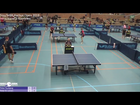 Live fra Sisu/MBK Aarhus Open 2018 - Herre Klasse 2: Peter Rusbjerg vs. Peter B. Larsen