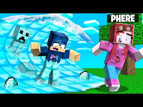 LO TSUNAMI CHE TRASFORMA TUTTO IN DIAMANTE SU MINECRAFT!