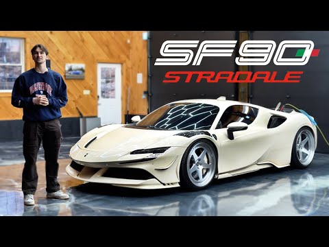 THE CRAZIEST SF90 EXHAUST! Ferrari SF90 With Valvetronic Designs Full System