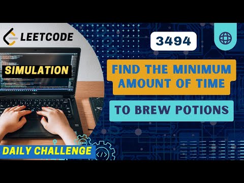 3494. Find the Minimum Amount of Time to Brew Potions