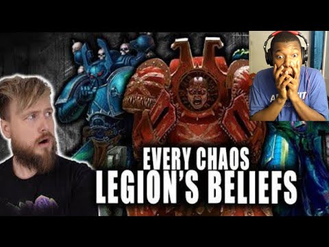 The Beliefs And Goals Of Each Chaos Space Marine Legion. | Warhammer 40K Lore REACTION